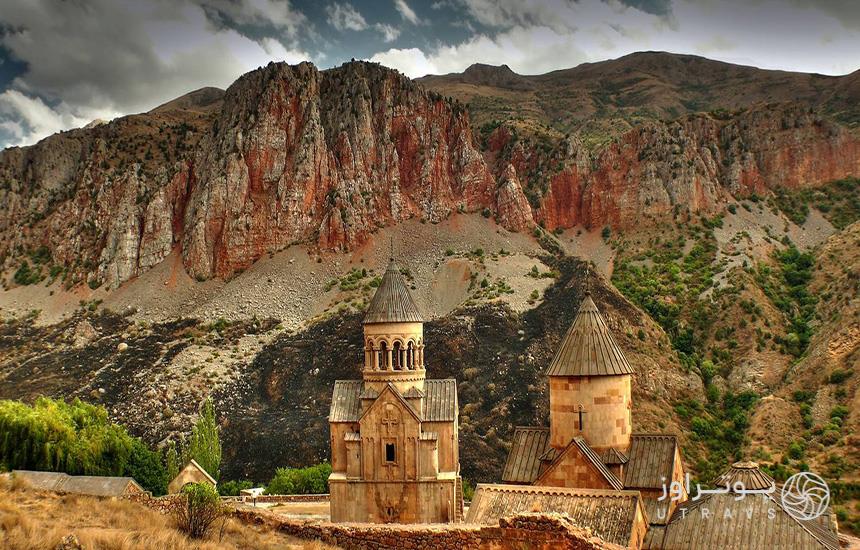 تصویری کوهستانی از ارمنستان